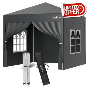 LOEFME Pop up Gazebo 2.5M x 2.5M