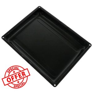 SPARES2GO Small Baking Roasting Tray Grill Pan for Bosch