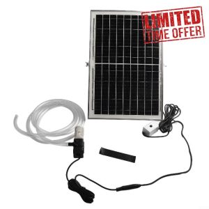 Yhenlovtt Solar Powered Submersible Water Pump