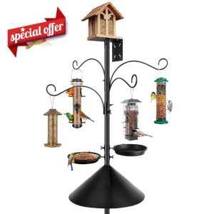 Bird Feeders Hanging Station