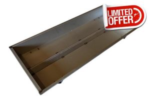 SunshineBBQs Charcoal BBQ Replacement Coal Trough Tray for Cypriot Barbecues 67cm x 31cm