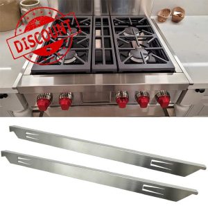 ChicBosomn Countertop Oven Gap Filler For Kitchen Between Stove Edge and Counter Top Stainless Steel Gap Cover (23 inch)