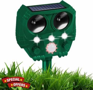 Ultrasonic Fox Repellant Cat Repellent Garden