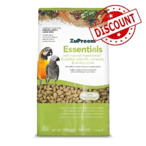 ZuPreem Essentials Complete Bird Food Suitable for Conures