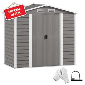 Outsunny 7 x 4ft Garden Shed