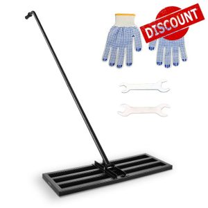 VonHaus Lawn Levelling Rake 2M – Leveller Tool for Grass