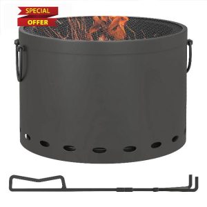 Outsunny Smokeless Fire Pit