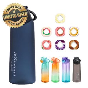 Metyniete Air Water Bottle with 5 Flavour Pods