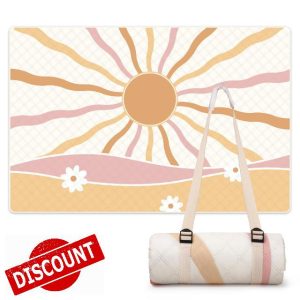 LARUTAN 200x300cm Extra-large Waterproof Picnic Mat