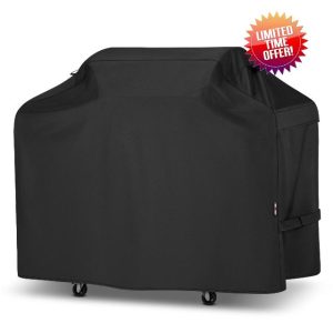 Unicook Barbecue Cover 165 CM - Heavy Duty Waterproof BBQ Cover for Outdoor