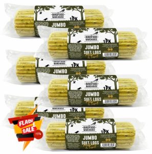 The Birdfood Warehouse Jumbo Suet Log 500g - Mealworm & Insect 6pk | Natural
