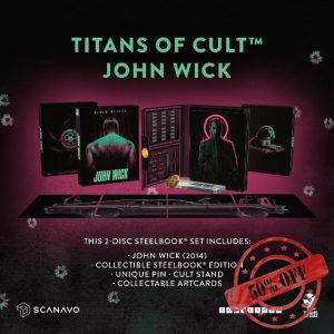 John Wick 10th Anniversary Titans of Cult [4K Ultra HD] [2014] [Region Free]