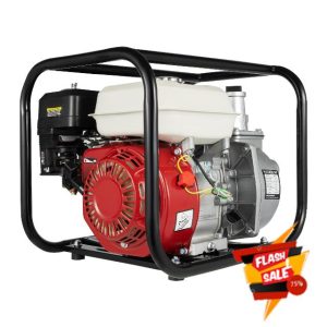 4-Stroke Engine Water Pump 6.5 Hp Petrol Water Pump 210cc Heavy-Duty Gasoline Garden Water Pump with 28m Water Lift & 7m Suction 3600 RPM for Water Supply and Removal etc