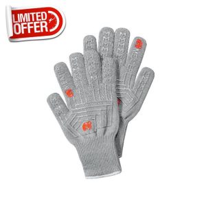 MEATER Mitts - Heat Resistant BBQ Gloves - Premium Grilling Gloves for Smoker