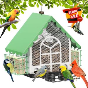 DoubleCare Bird Feeders for Outdoor