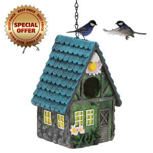 PATIKIL Bird Houses for Outside