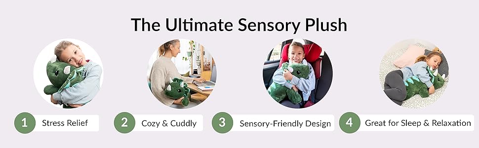 Weighted Stuffed Animals for Anxiety, Relieve Your Anxiety, Stuffed Weighted Plush for Kids & Adults