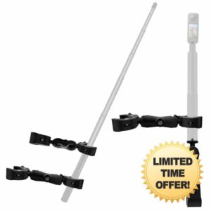 Motorcycle Double Clamp Mount Kit Compatible for Insta360 X4