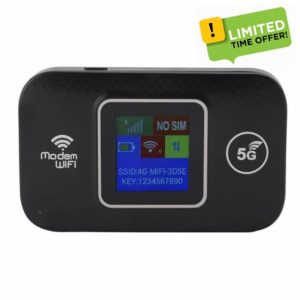 4G LTE Portable WiFi Router