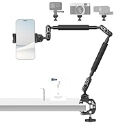 NEEWER Pro 100% Stainless Steel Heavy Duty C Stand with Boom Arm, Max Height 10.5ft/320cm Photogr...