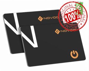NOVOO SmartCard Wallet Tracker 2-Pack