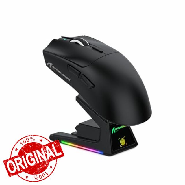 ATTACK SHARK X1 Gaming Mouse with Touchpad RGB Charging Dock