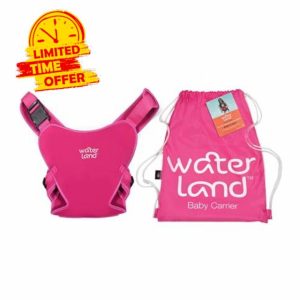 WaterLand Baby Carrier Innovative Carrier Seat for Water and Land - Waterproof Chest Strap for Toddlers with Adjustable Straps