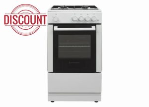 White Knight ATSCG50W Gas Cooker