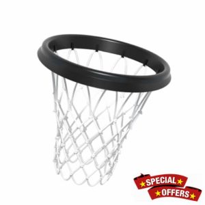 Net Replacement Basketball PU Basketball Net Frame Portable Outdoor Basketball Net Heavy Duty Basketball Netting Hoop