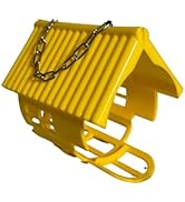 Grumpy Gardener NutPecker Hanging Bird Feeder House - Wild Birds Weatherproof Feeding Station, Du...