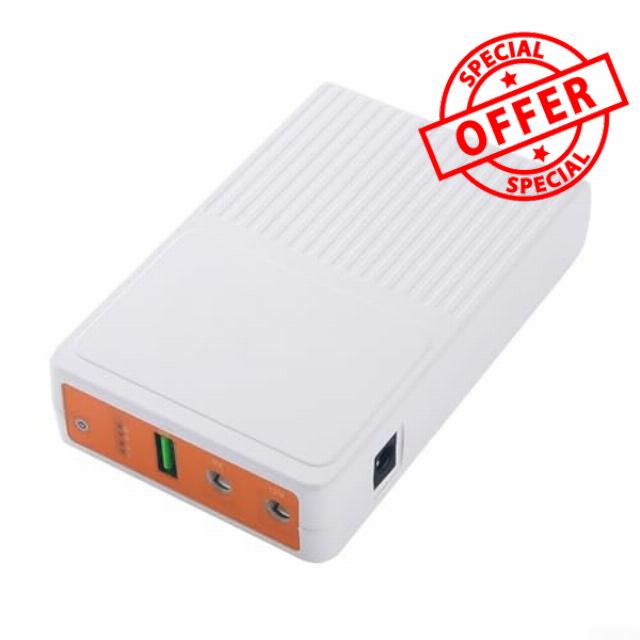 8000mAh for POE 48V 5V/9V/12V UPS Power Supply Unit for WiFi Router Camera Laptop