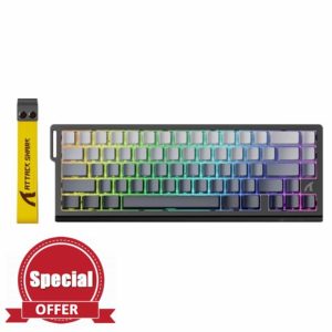 ATTACK SHARK X68 HE 8000Hz Rapid Trigger Keyboard
