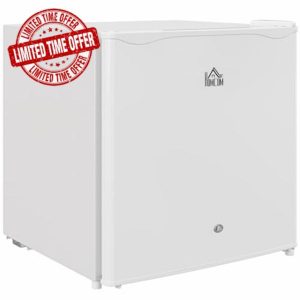 HOMCOM 46 Litre Table Top Mini Fridge with Lock