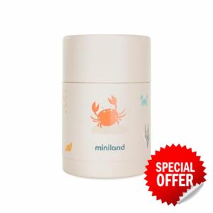 Miniland - Baby Thermos for Food 600ml Stainless Steel