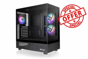 View 270 Plus TG ARGB | Mid Tower Chassis | Black