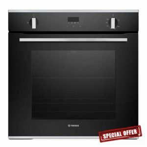 SCS74GX 60cm Built-In Gas Oven – Integrated with 72L Capacity - LPG Convertible - Full LED Touch Display - Triple Glazed - Stainless Steel