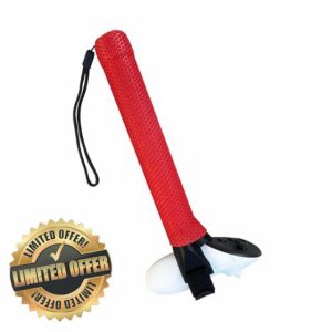 LITE Cricket Bat Grip for iB Cricket. Compatible with Meta Quest 3s/3 and Quest Pro. Suitable for left or right hand