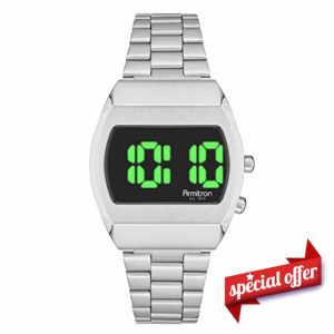 Armitron Sport Retro Digital Chronograph Bracelet Watch