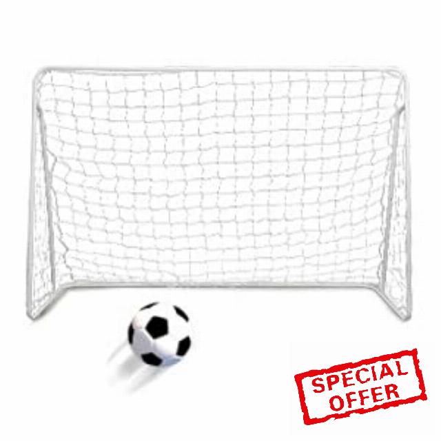 7FT x 5FT Football Goal Portable Kids Football Goals for Garden with Net
