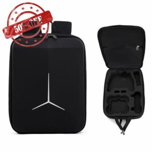 Backpack Carrying Case for DJI Neo RC Goggles N3 Travel Storage Shoulder Bag EVA Protective Cover Shell Portable Organizer for Store Neo Drone Goggles N3 Accessories