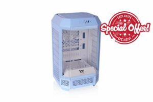 Thermaltake The Tower 250 | Mini ITX Case | Hydrangea Blue