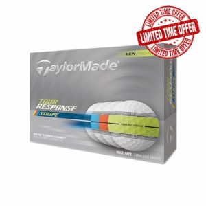 TaylorMade 2025 Golf Tour Response Stripe Multi Golf Balls