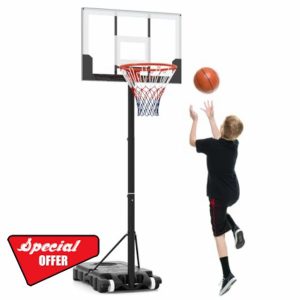 GYMAX Kids Basketball Hoop Outdoor