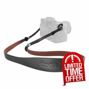 SMALLRIG Universal Leather Camera Shoulder Strap for DSLR Camera