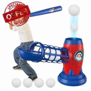 Qzdtue Baseball Pitching Machine with Balls