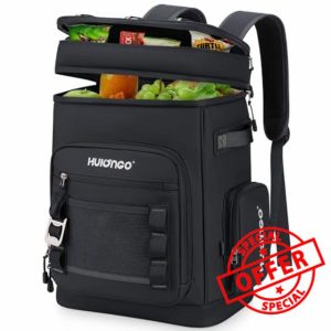 Large Waterproof Insulated Cooler Backpack for Men & Women