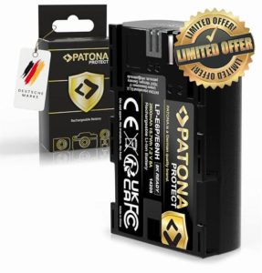 PATONA Protect LP-E6P E6NH Battery