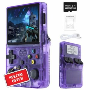 Sentk R36S Handheld Retro Game Console with Open Source Linux System