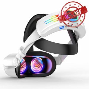 RGB Head Strap with 12000mAh Battery for Oculus Quest 2