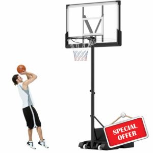 SPOTRAVEL Portable Basketball Hoop